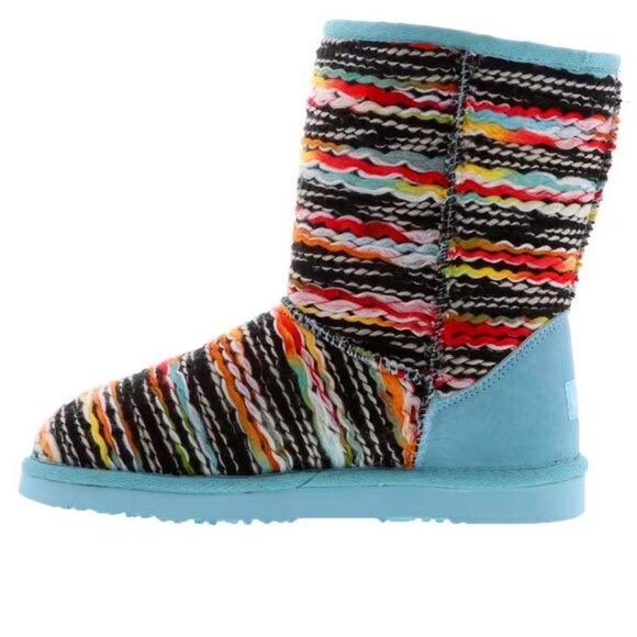 NEW LAMO Juarez Boots in turquoise for women 1125 2t7 - Picture 3 of 7